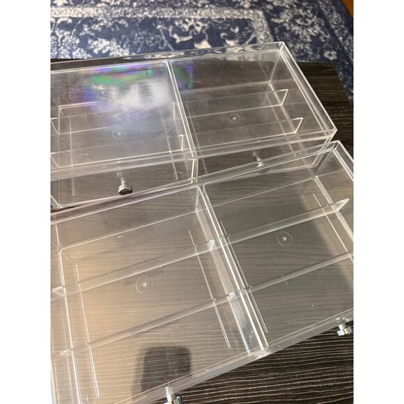 Sunglasses/Glasses Acrylic Drawers Set of 2 for 12 Total Glasses (2) - Picture 3 of 8